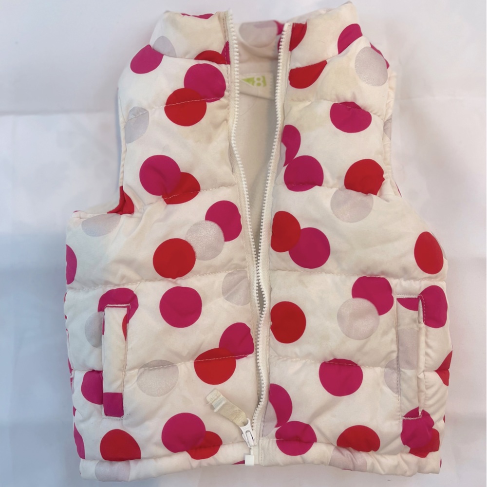 18-24 mos girls puffy vest
